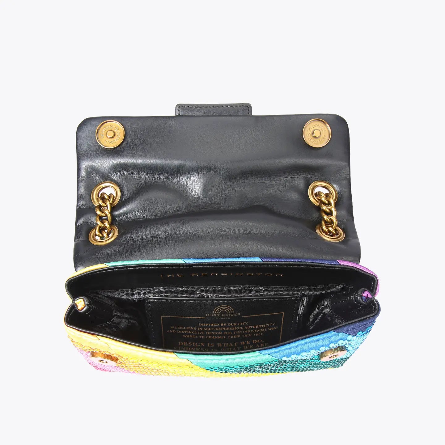 mini crystal kensington bag